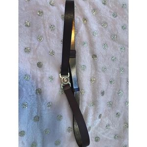 Michael Kors Brown leather belt